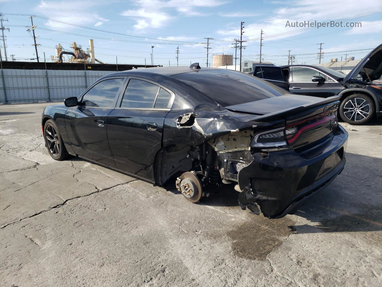 2021 Dodge Charger R/t Black vin: 2C3CDXCT0MH643776