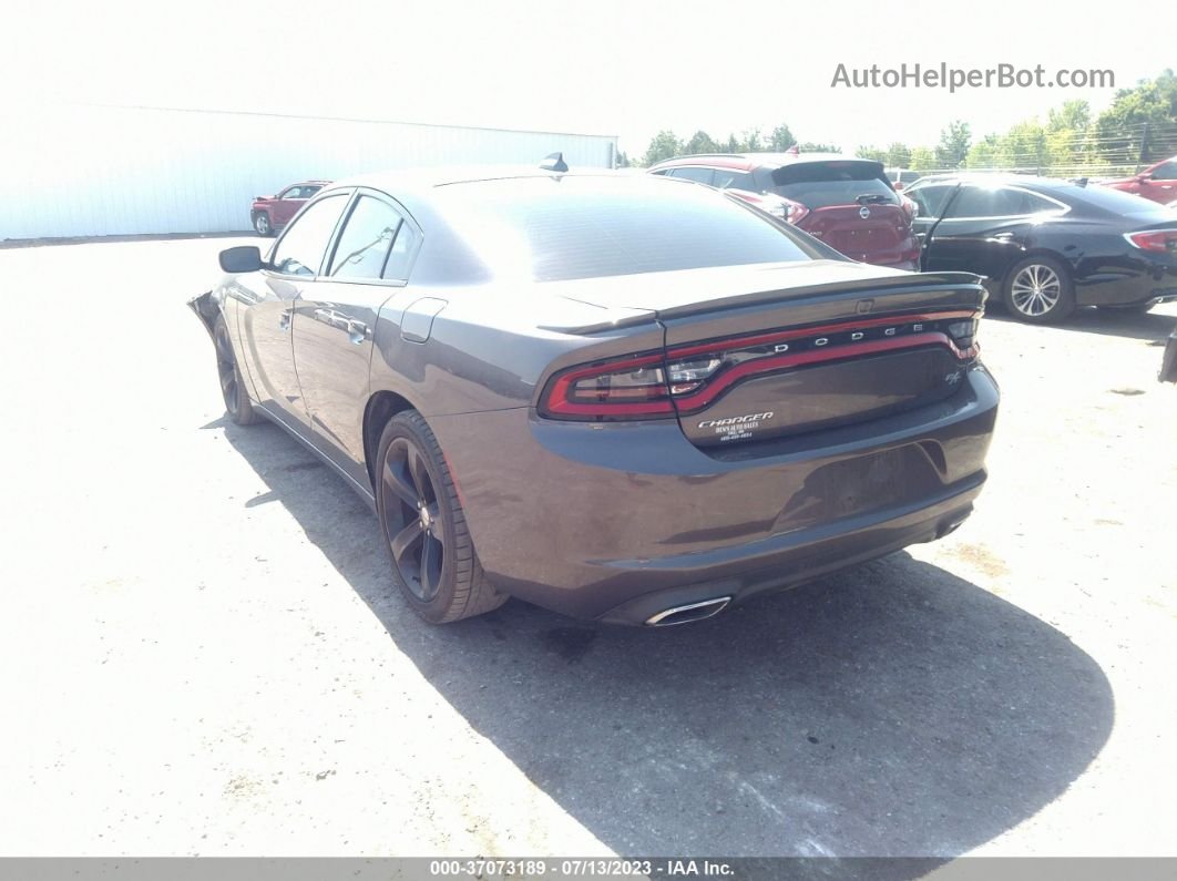 2016 Dodge Charger R/t Gray vin: 2C3CDXCT1GH241429