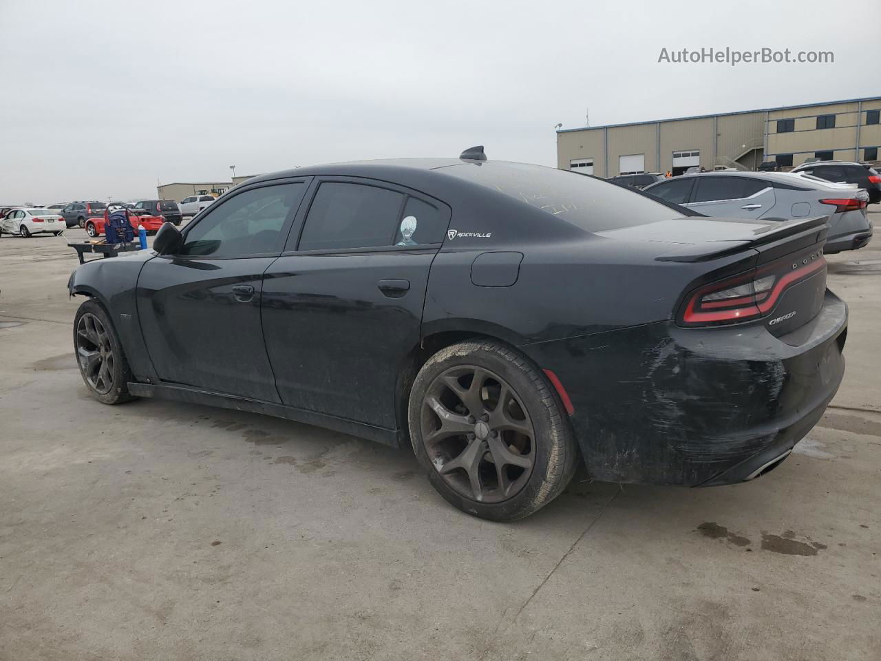 2016 Dodge Charger R/t Black vin: 2C3CDXCT1GH357018