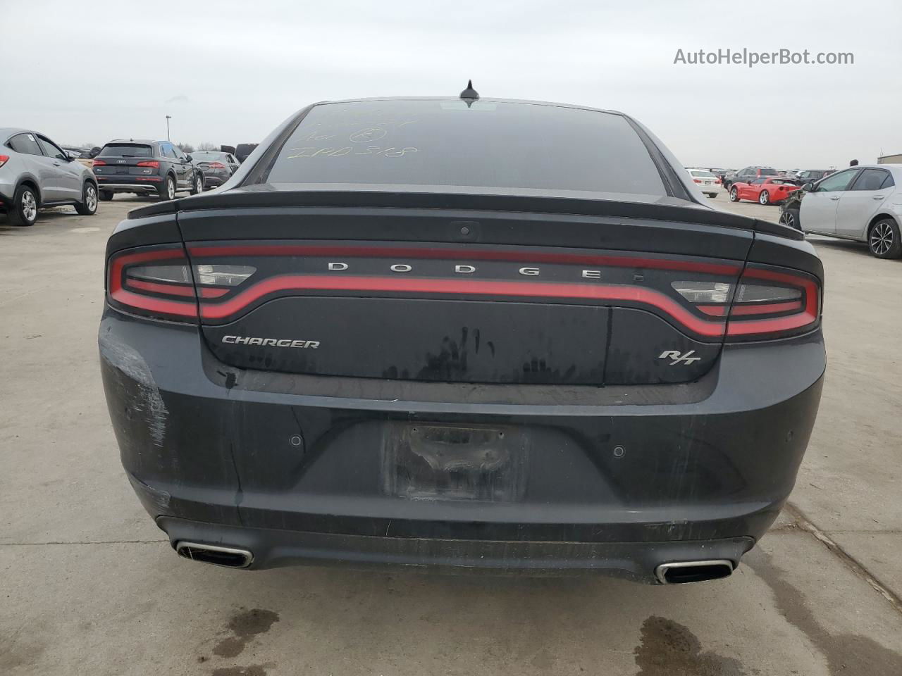 2016 Dodge Charger R/t Black vin: 2C3CDXCT1GH357018