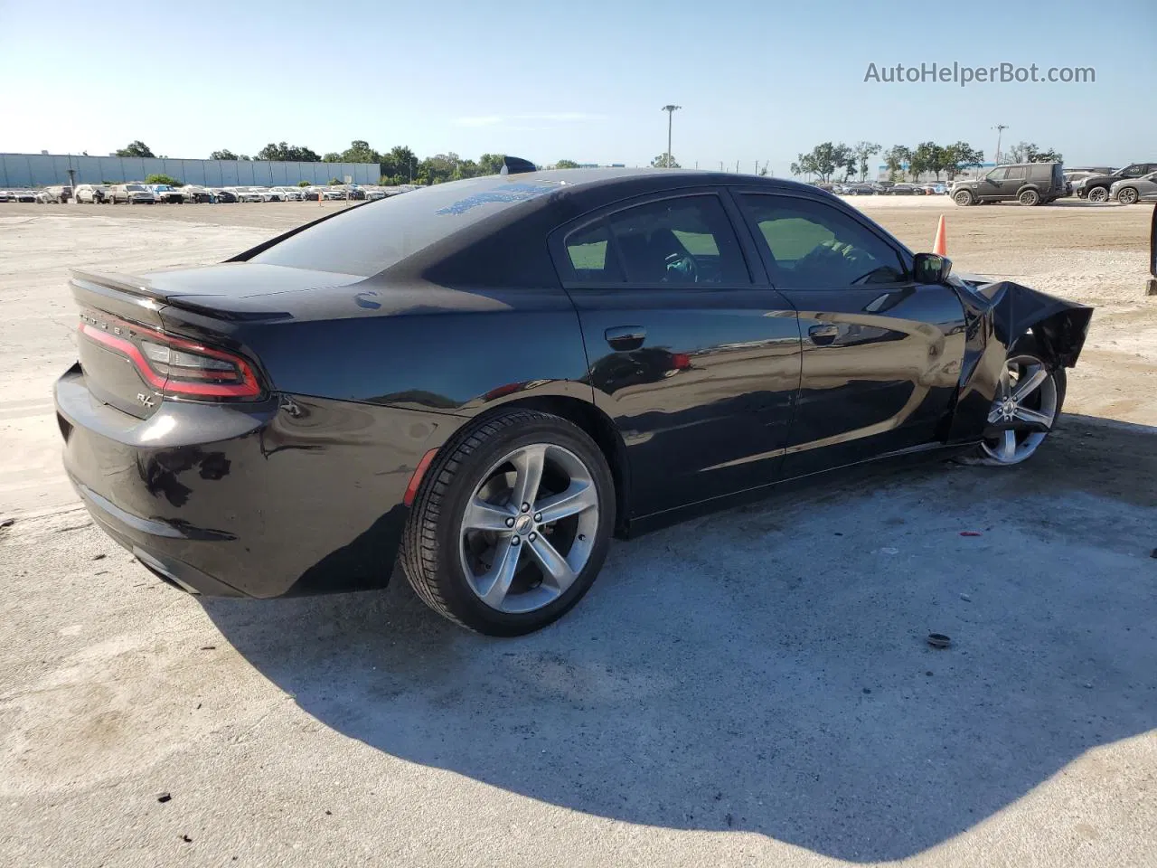 2017 Dodge Charger R/t Black vin: 2C3CDXCT1HH509896