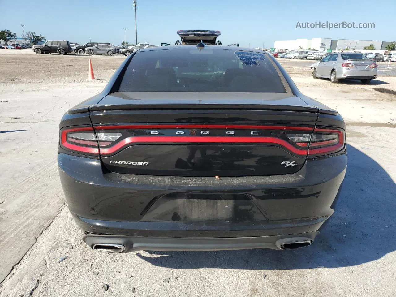 2017 Dodge Charger R/t Black vin: 2C3CDXCT1HH509896