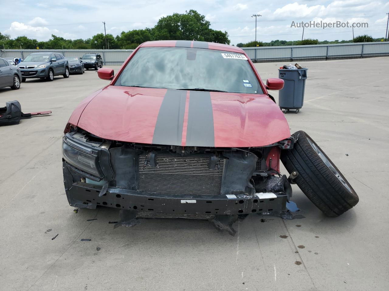 2017 Dodge Charger R/t Red vin: 2C3CDXCT1HH537021