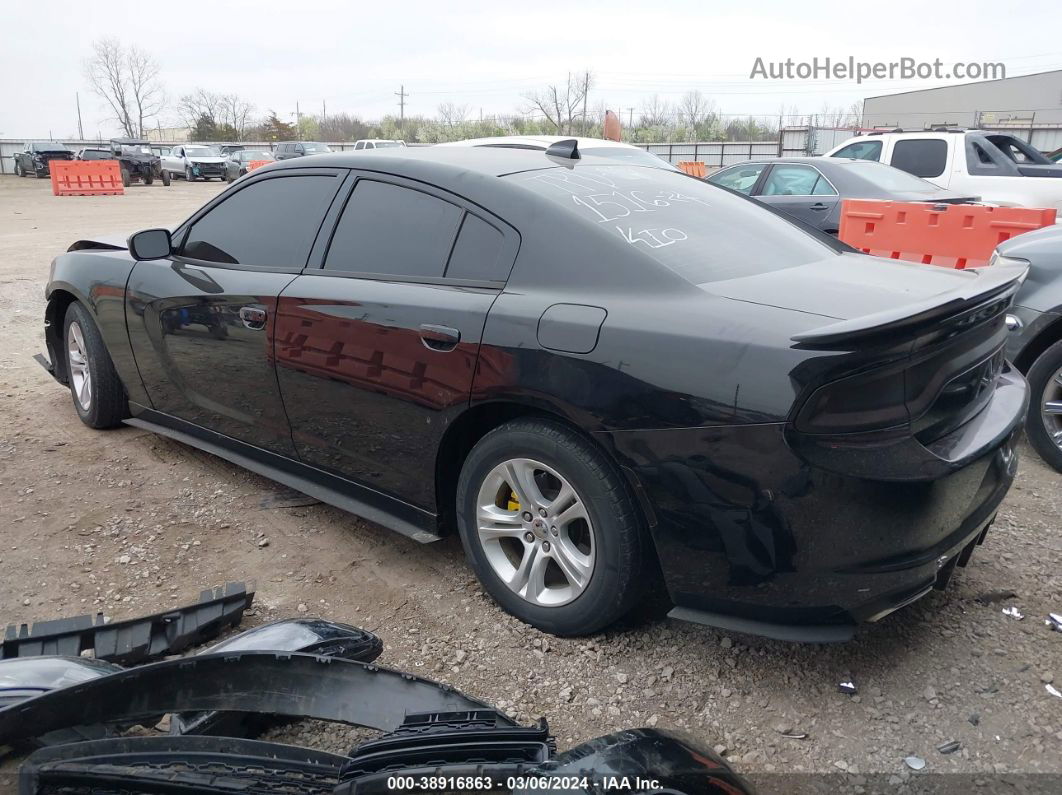 2016 Dodge Charger R/t Black vin: 2C3CDXCT2GH211033