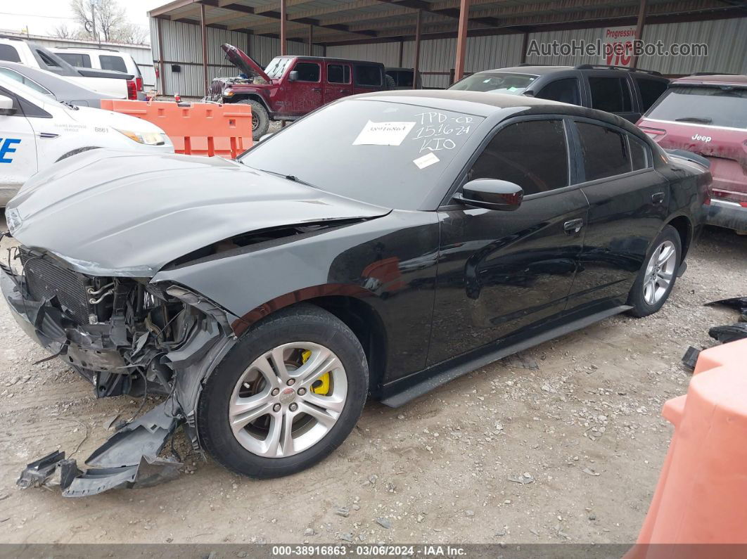 2016 Dodge Charger R/t Black vin: 2C3CDXCT2GH211033