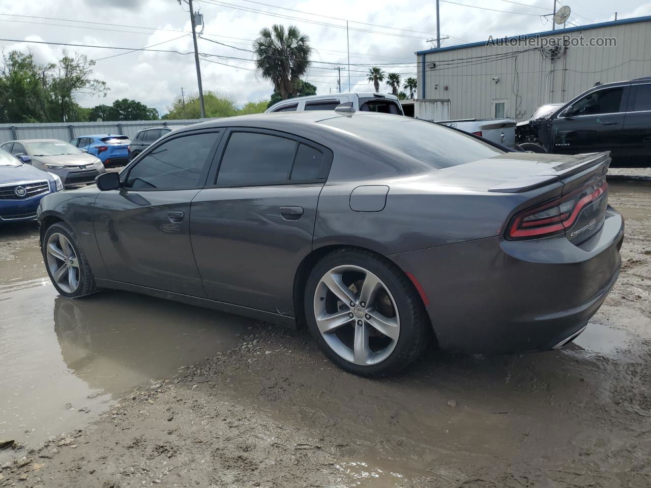 2016 Dodge Charger R/t Серый vin: 2C3CDXCT2GH272351