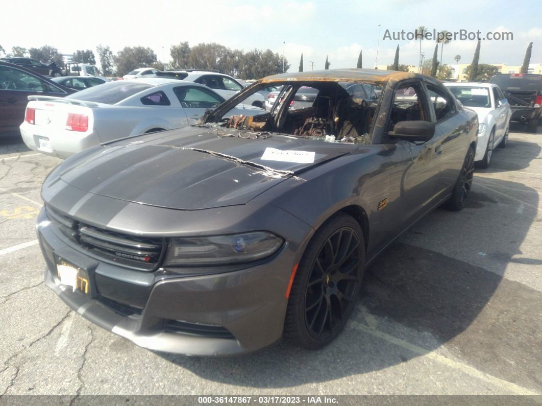 2016 Dodge Charger R/t Gray vin: 2C3CDXCT2GH286203