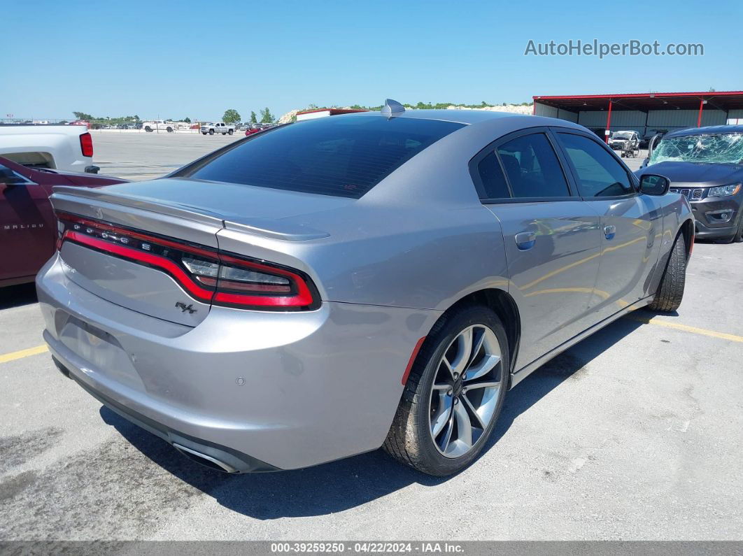 2016 Dodge Charger Road/track Silver vin: 2C3CDXCT2GH340454