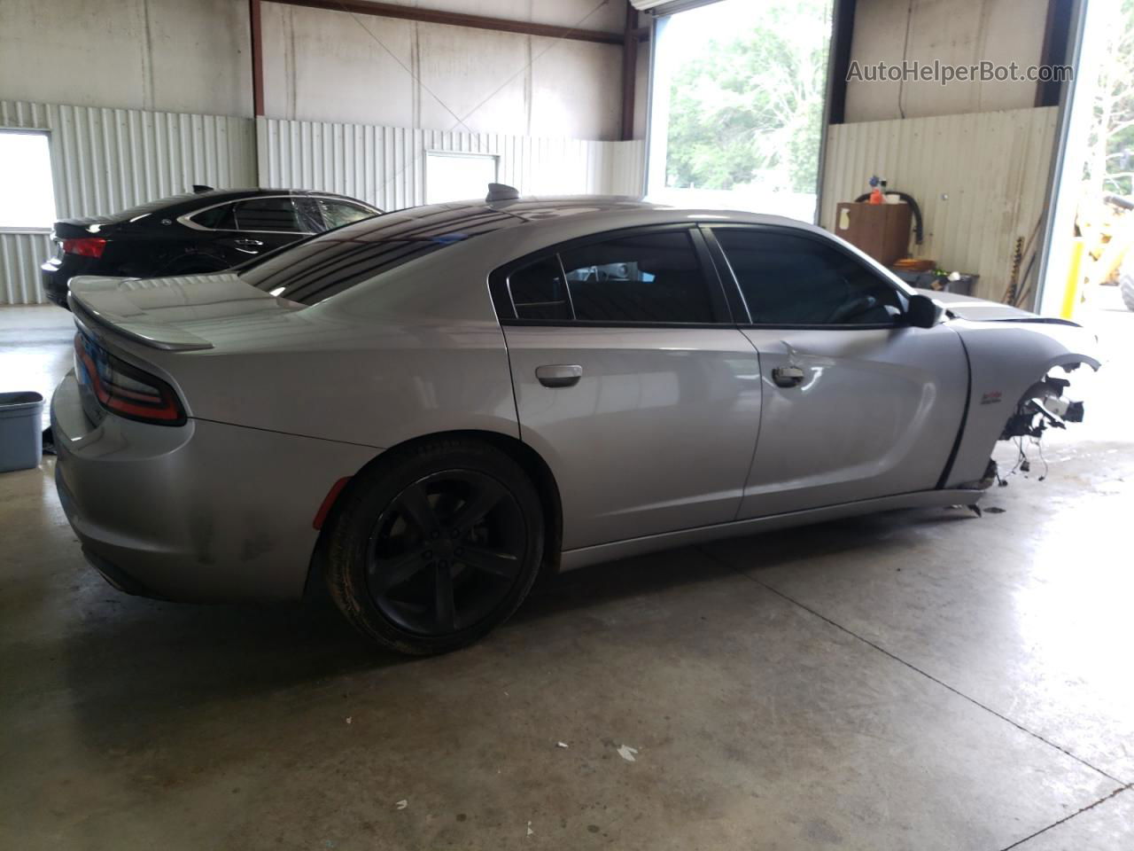 2017 Dodge Charger R/t Silver vin: 2C3CDXCT2HH549484