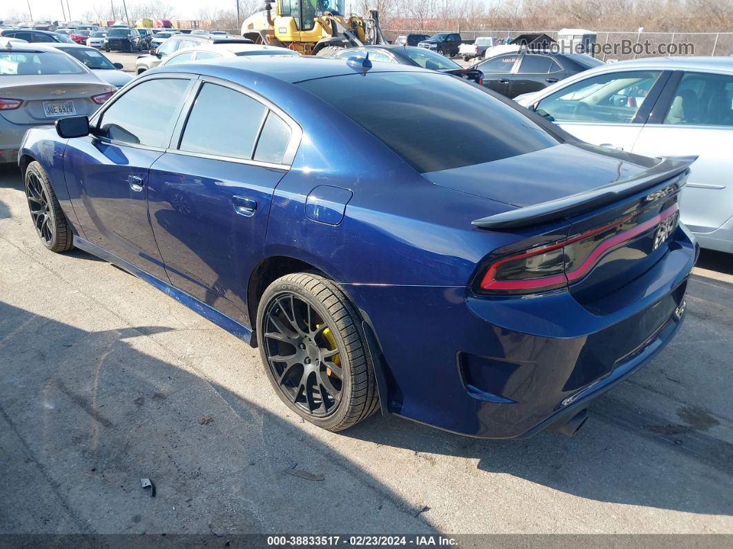 2017 Dodge Charger R/t Rwd Blue vin: 2C3CDXCT2HH579231