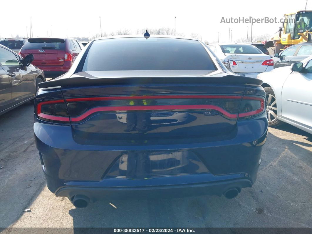 2017 Dodge Charger R/t Rwd Blue vin: 2C3CDXCT2HH579231