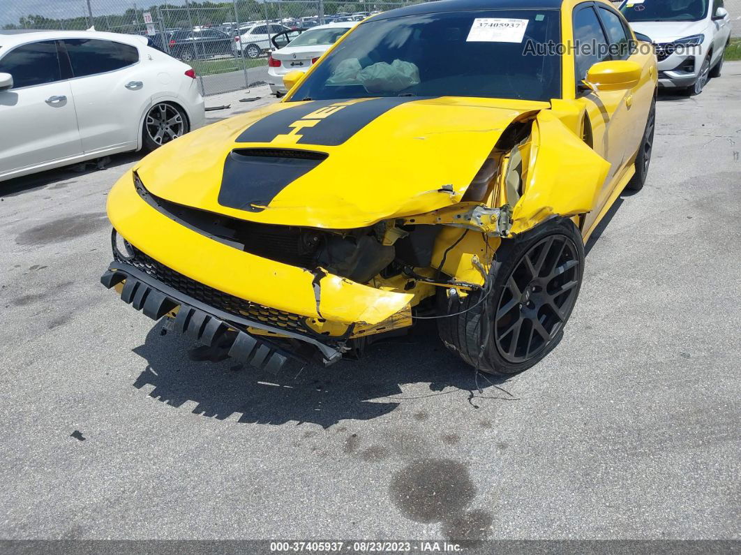 2017 Dodge Charger Daytona 340 Rwd Yellow vin: 2C3CDXCT2HH586244