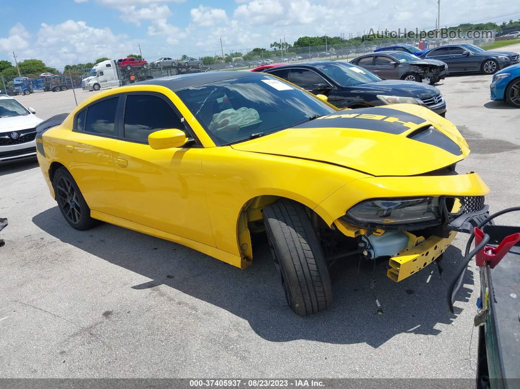 2017 Dodge Charger Daytona 340 Rwd Yellow vin: 2C3CDXCT2HH586244