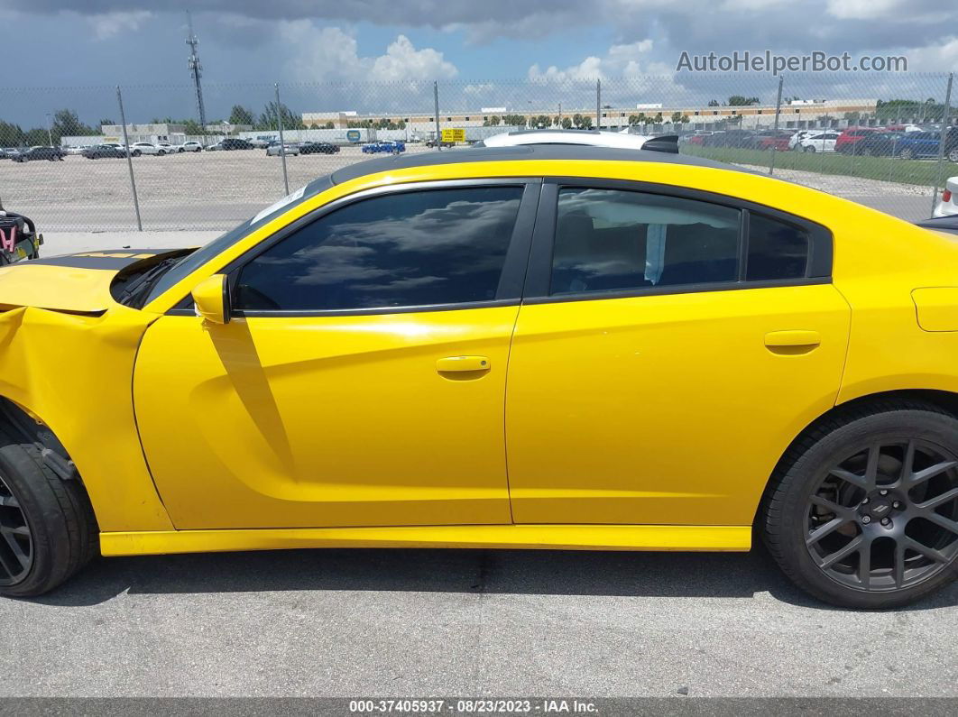 2017 Dodge Charger Daytona 340 Rwd Yellow vin: 2C3CDXCT2HH586244