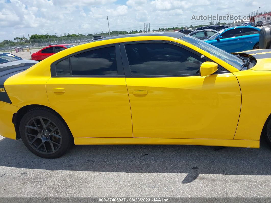 2017 Dodge Charger Daytona 340 Rwd Yellow vin: 2C3CDXCT2HH586244