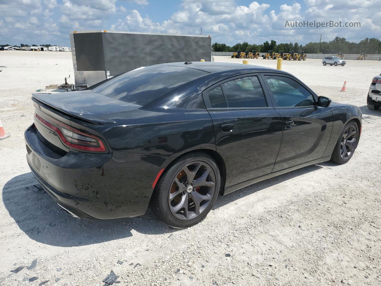 2017 Dodge Charger R/t Black vin: 2C3CDXCT2HH623194