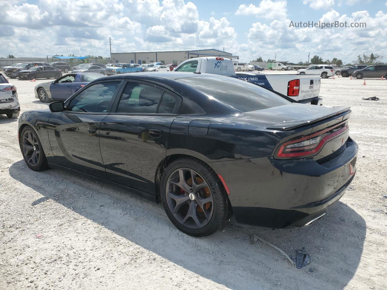 2017 Dodge Charger R/t Black vin: 2C3CDXCT2HH623194