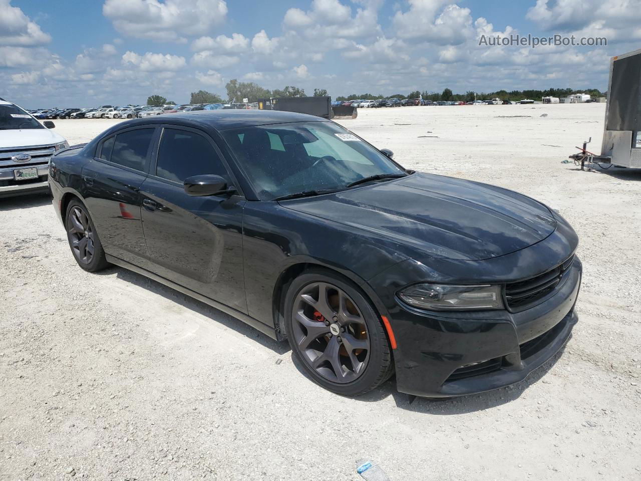 2017 Dodge Charger R/t Black vin: 2C3CDXCT2HH623194