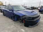 2018 Dodge Charger R/t Blue vin: 2C3CDXCT2JH236943