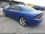 2018 Dodge Charger R/t Rwd Blue vin: 2C3CDXCT2JH247943