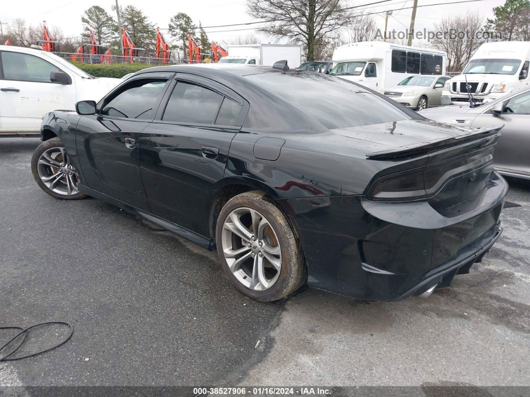 2021 Dodge Charger R/t Black vin: 2C3CDXCT2MH522036