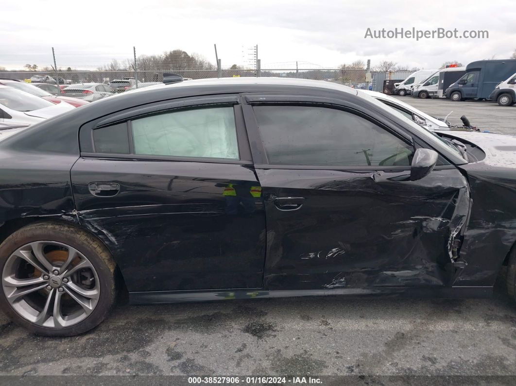 2021 Dodge Charger R/t Black vin: 2C3CDXCT2MH522036