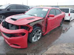 2021 Dodge Charger R/t Rwd Red vin: 2C3CDXCT2MH552945