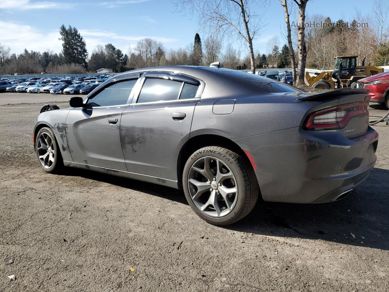 2017 Dodge Charger R/t Gray vin: 2C3CDXCT3HH510757