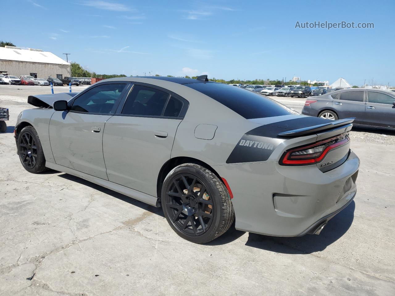 2017 Dodge Charger R/t Gray vin: 2C3CDXCT3HH532824