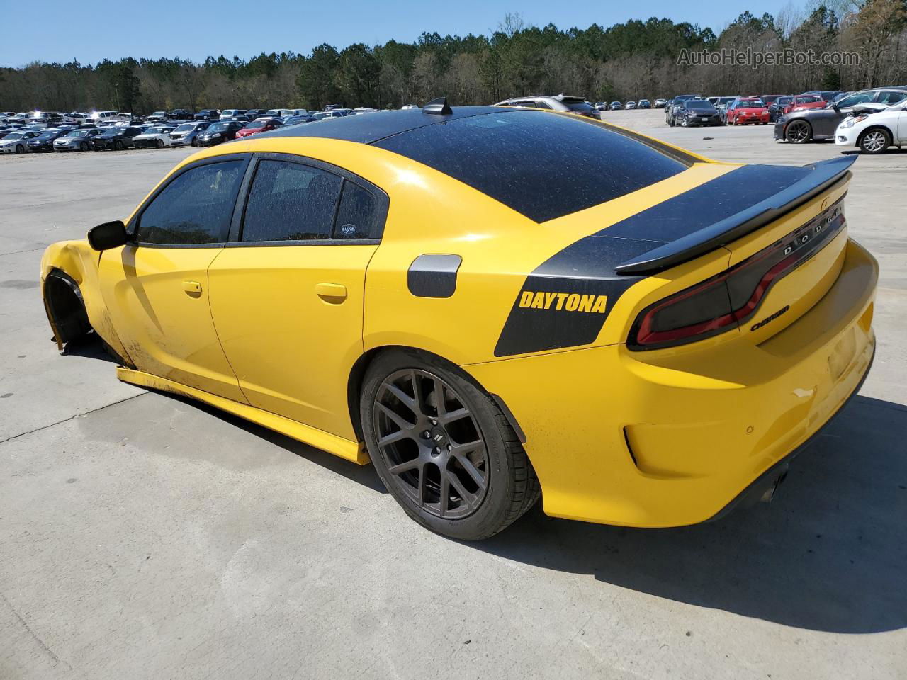 2017 Dodge Charger R/t Yellow vin: 2C3CDXCT3HH545699