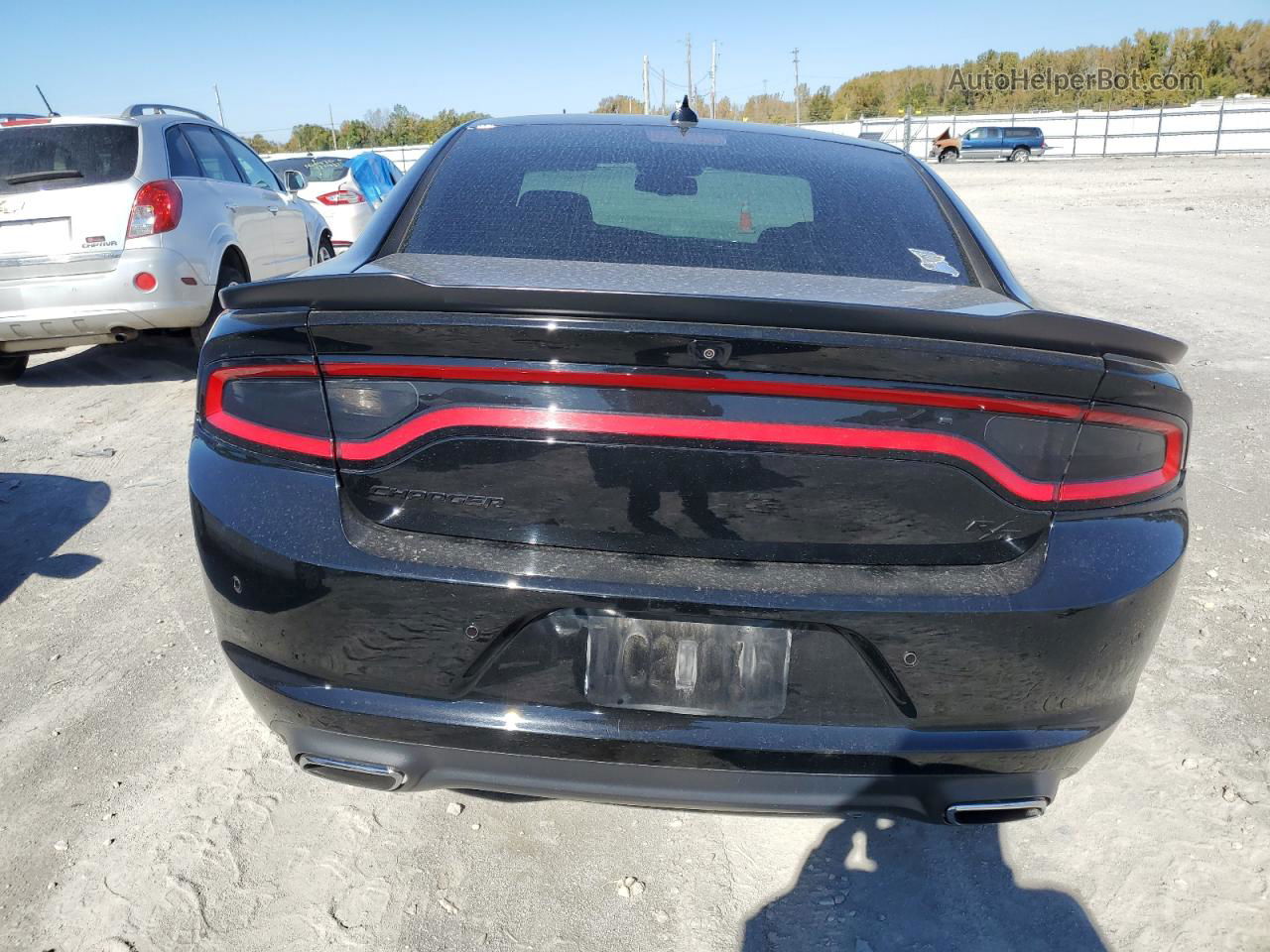 2017 Dodge Charger R/t Black vin: 2C3CDXCT3HH575981