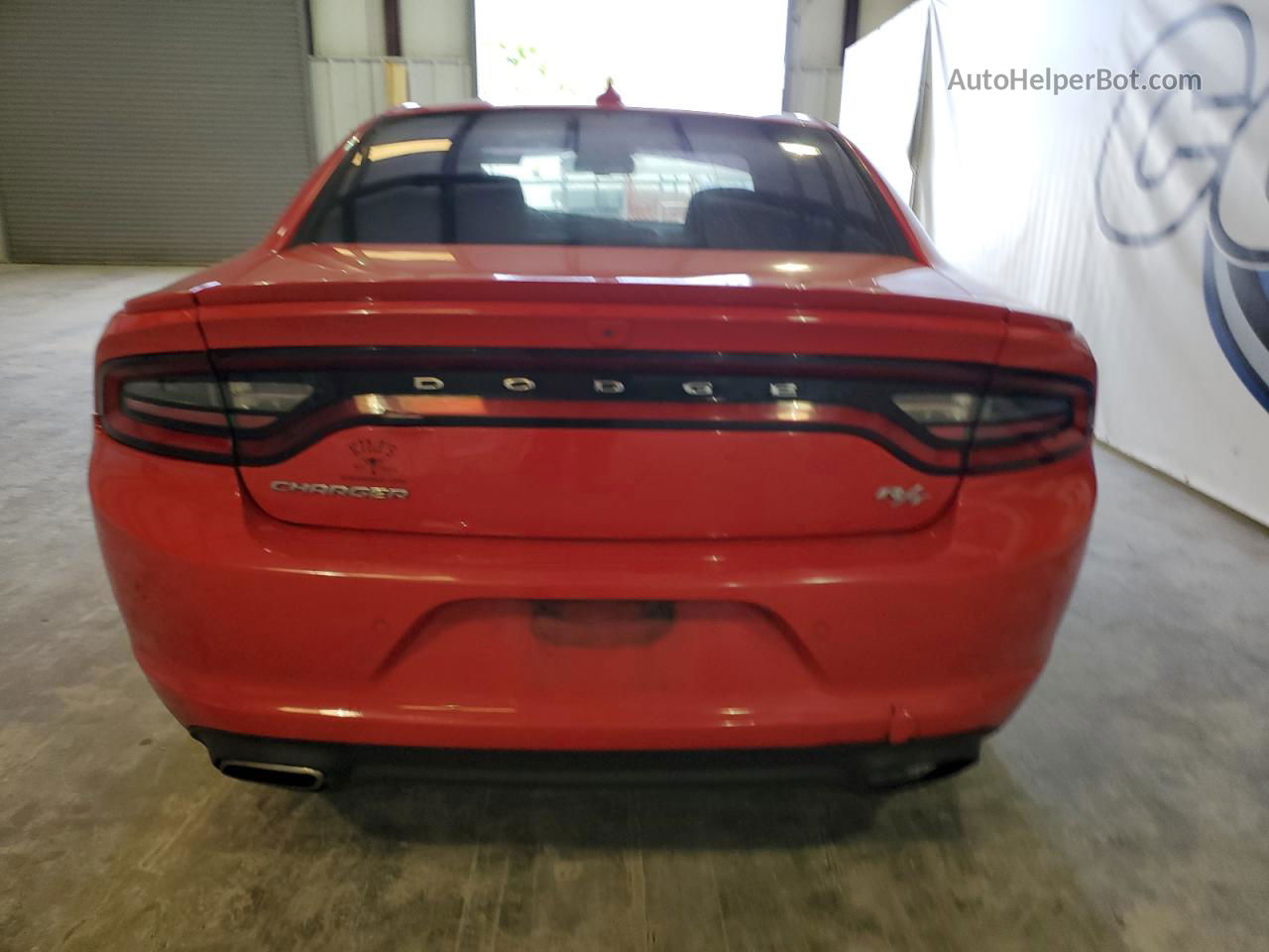 2018 Dodge Charger R/t Красный vin: 2C3CDXCT3JH179135