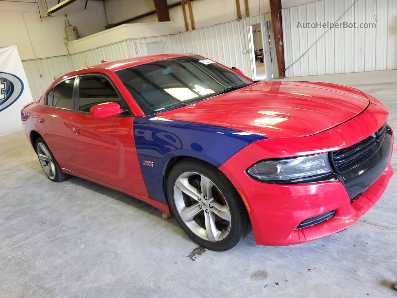 2018 Dodge Charger R/t Red vin: 2C3CDXCT3JH179135