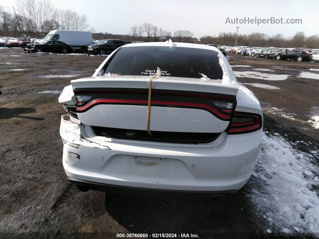 2018 Dodge Charger R/t Rwd White vin: 2C3CDXCT3JH213123