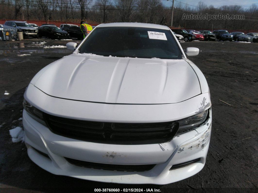 2018 Dodge Charger R/t Rwd White vin: 2C3CDXCT3JH213123