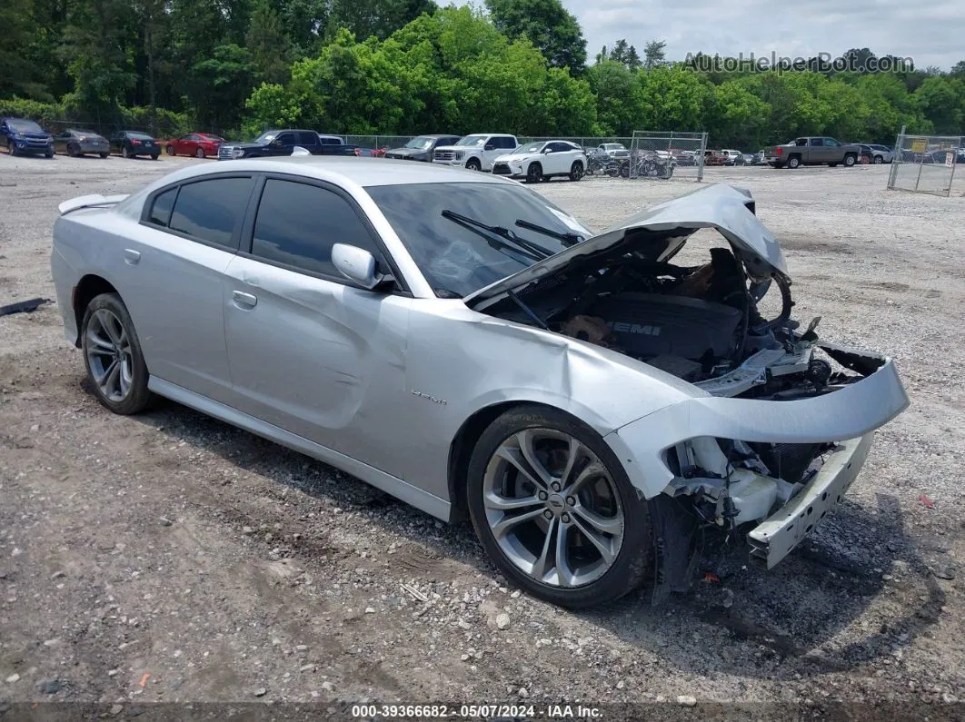 2021 Dodge Charger R/t Rwd Серебряный vin: 2C3CDXCT3MH517931