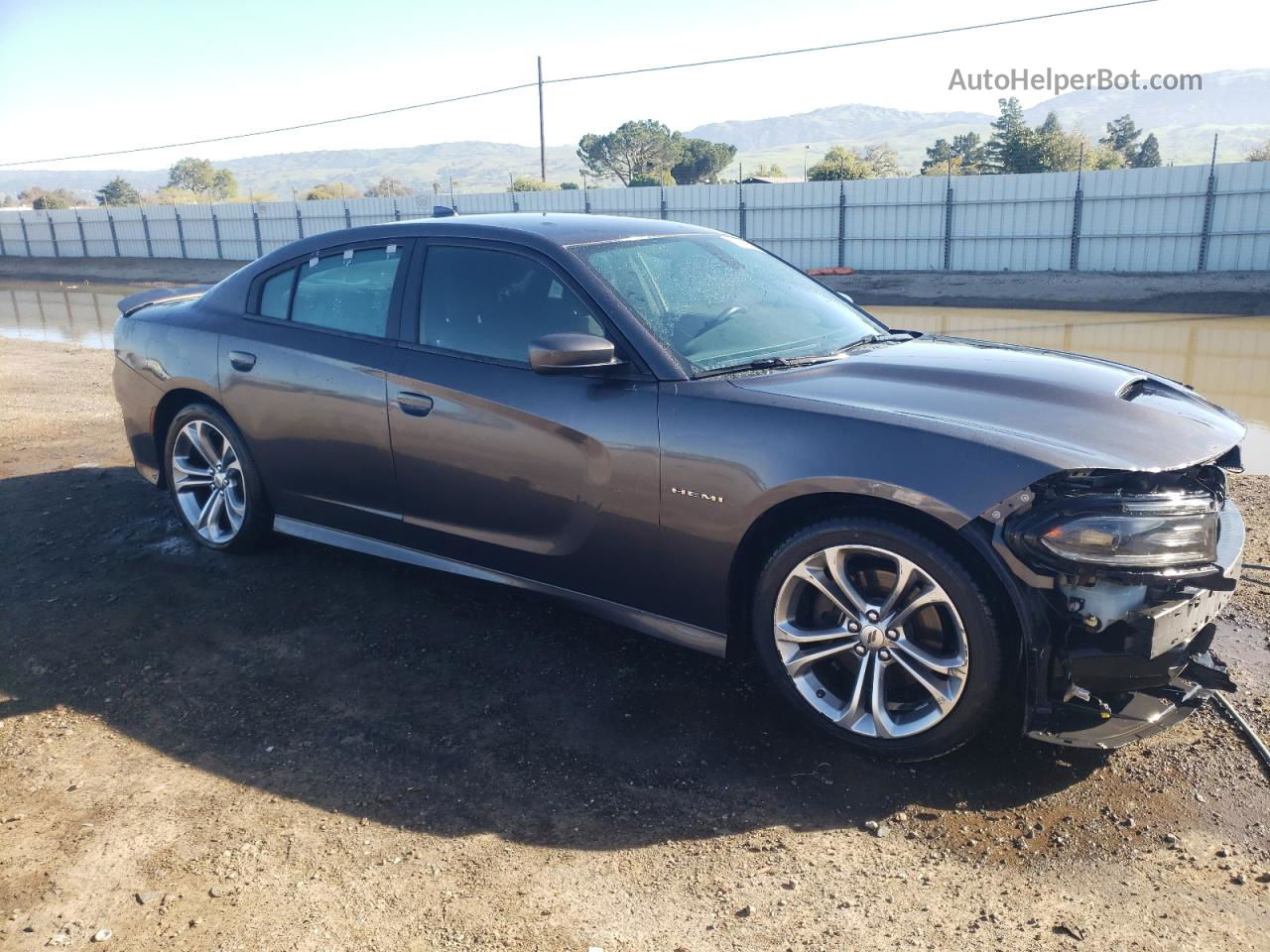 2021 Dodge Charger R/t Charcoal vin: 2C3CDXCT3MH541663