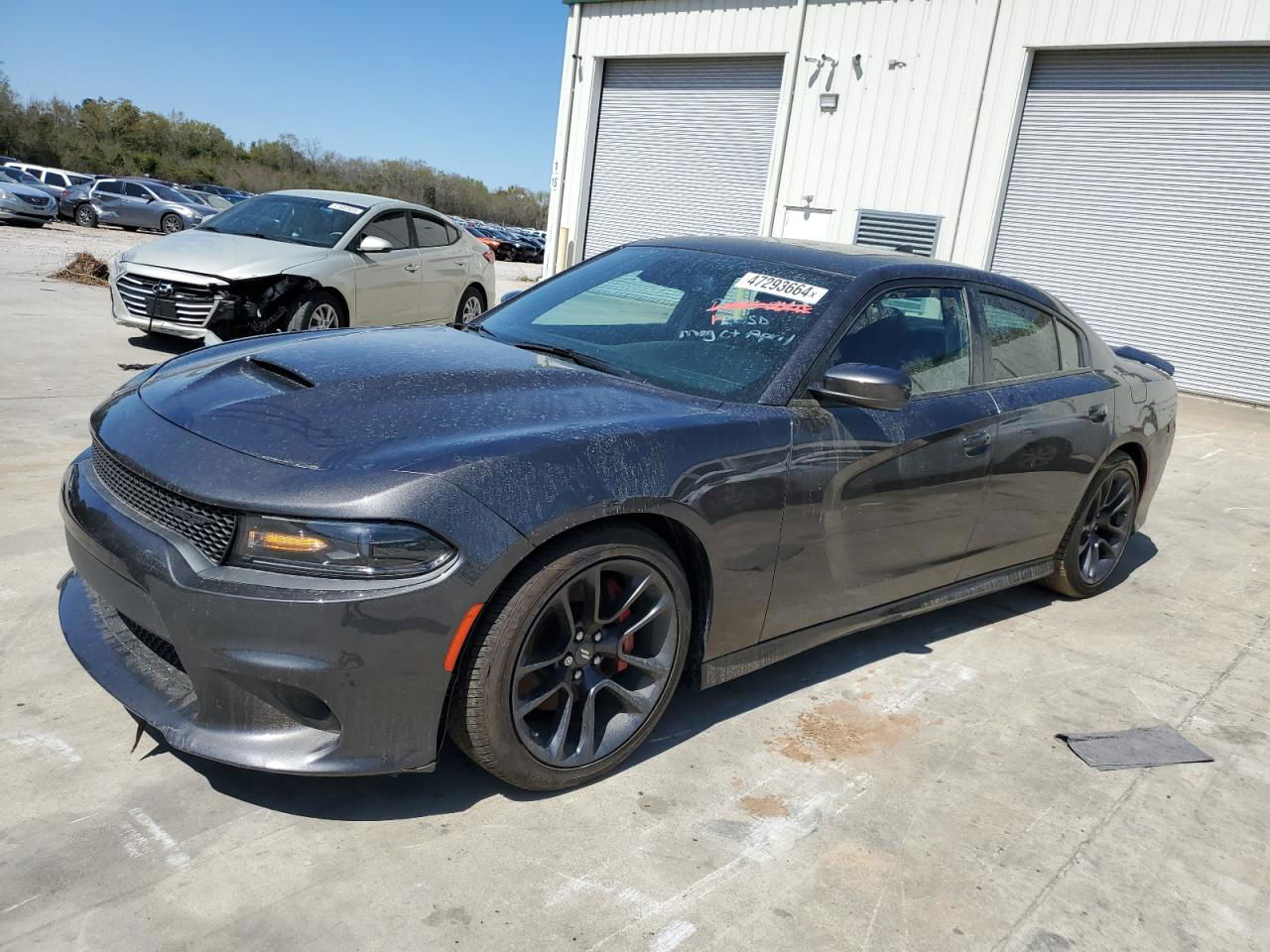 2021 Dodge Charger R/t Gray vin: 2C3CDXCT3MH551187