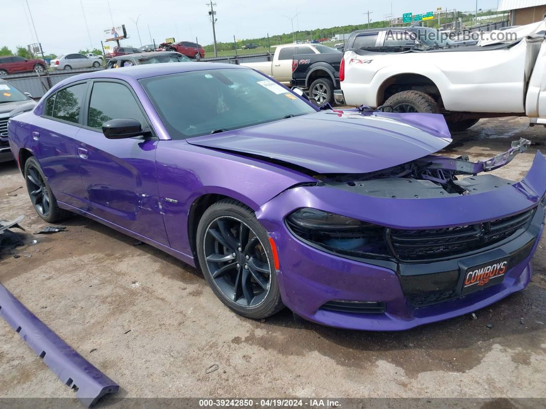 2016 Dodge Charger R/t Purple vin: 2C3CDXCT4GH163275