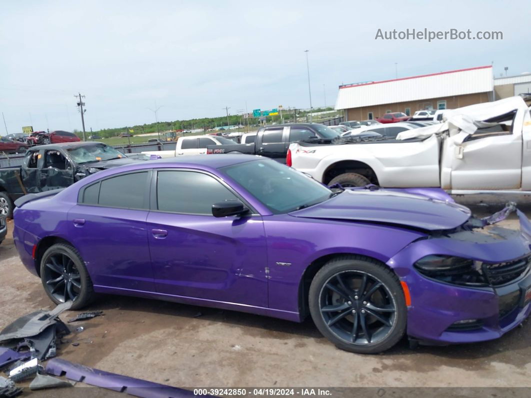 2016 Dodge Charger R/t Purple vin: 2C3CDXCT4GH163275