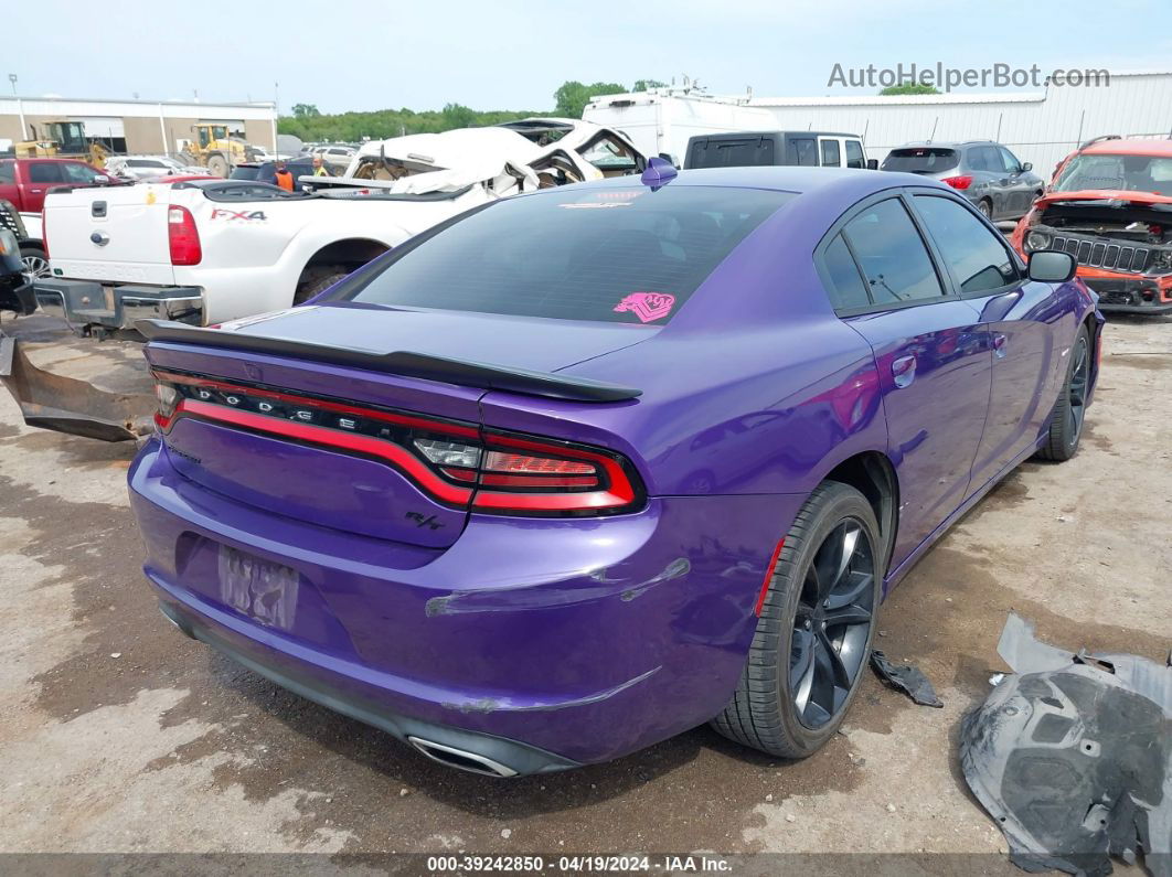 2016 Dodge Charger R/t Purple vin: 2C3CDXCT4GH163275