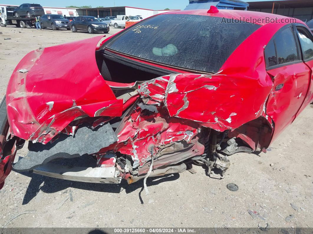 2016 Dodge Charger R/t Red vin: 2C3CDXCT4GH179329