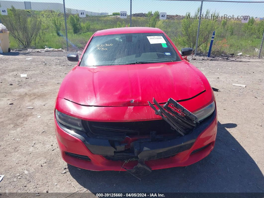 2016 Dodge Charger R/t Red vin: 2C3CDXCT4GH179329