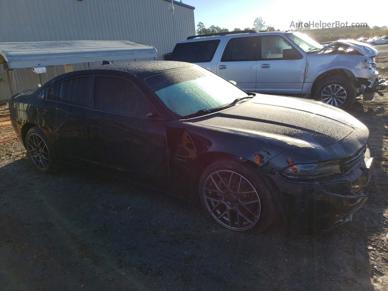 2016 Dodge Charger R/t Black vin: 2C3CDXCT4GH203581