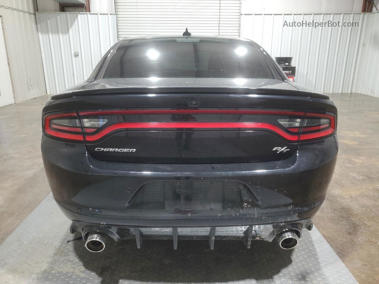 2016 Dodge Charger R/t Black vin: 2C3CDXCT4GH351617