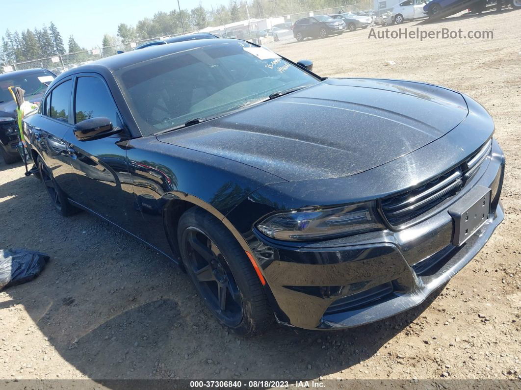 2017 Dodge Charger R/t Rwd Black vin: 2C3CDXCT4HH509990