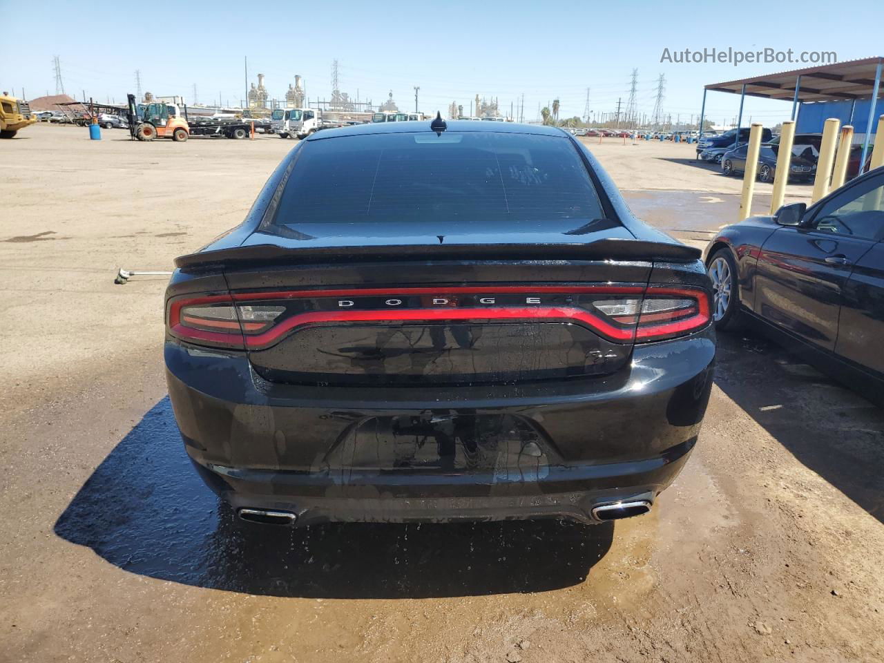 2017 Dodge Charger R/t Black vin: 2C3CDXCT4HH589646