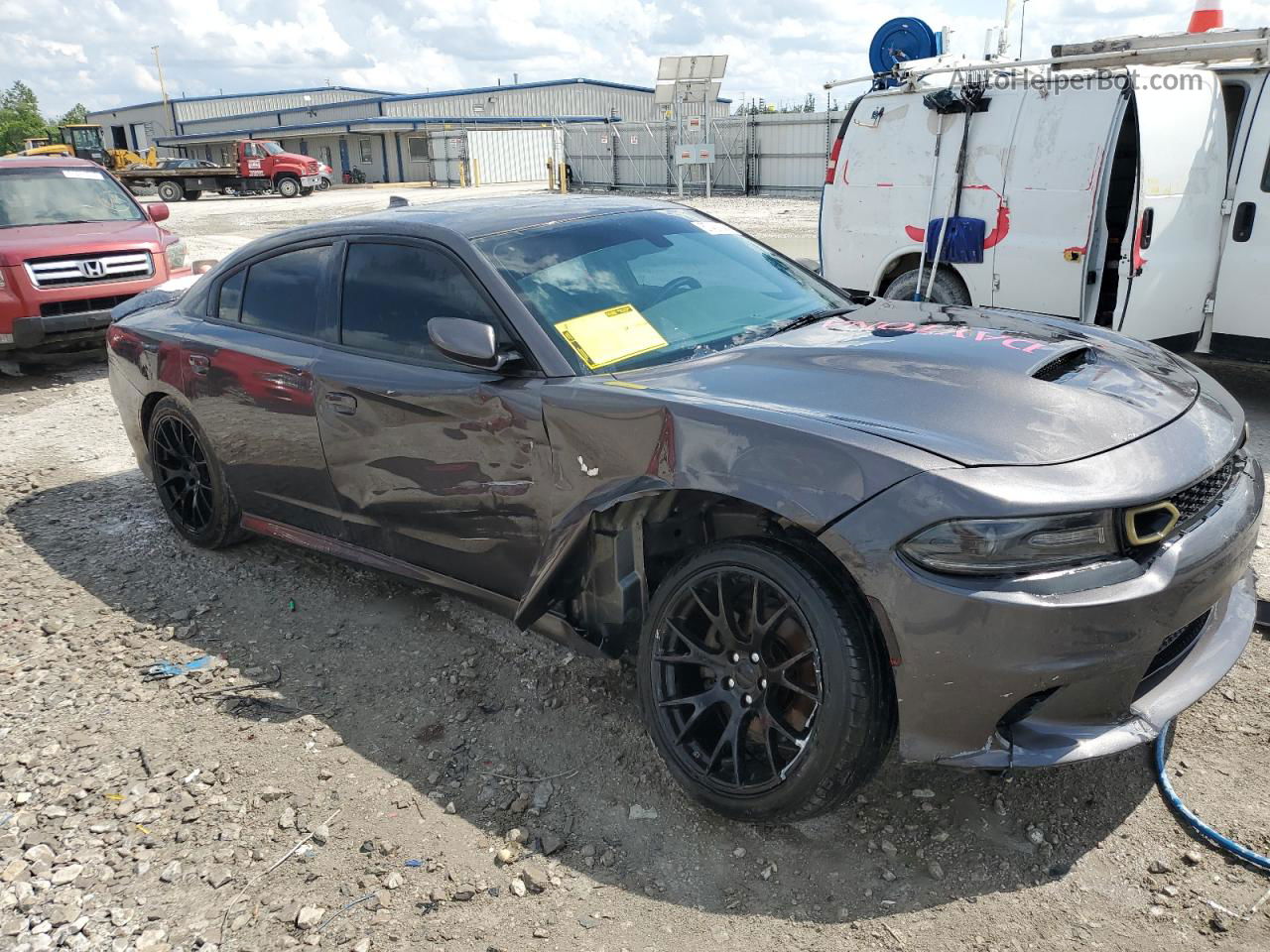 2017 Dodge Charger R/t Charcoal vin: 2C3CDXCT4HH627005