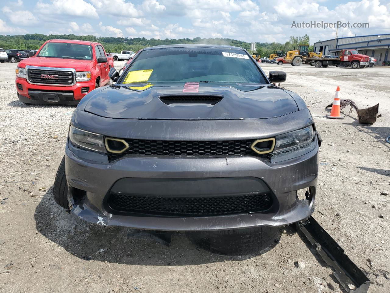 2017 Dodge Charger R/t Charcoal vin: 2C3CDXCT4HH627005