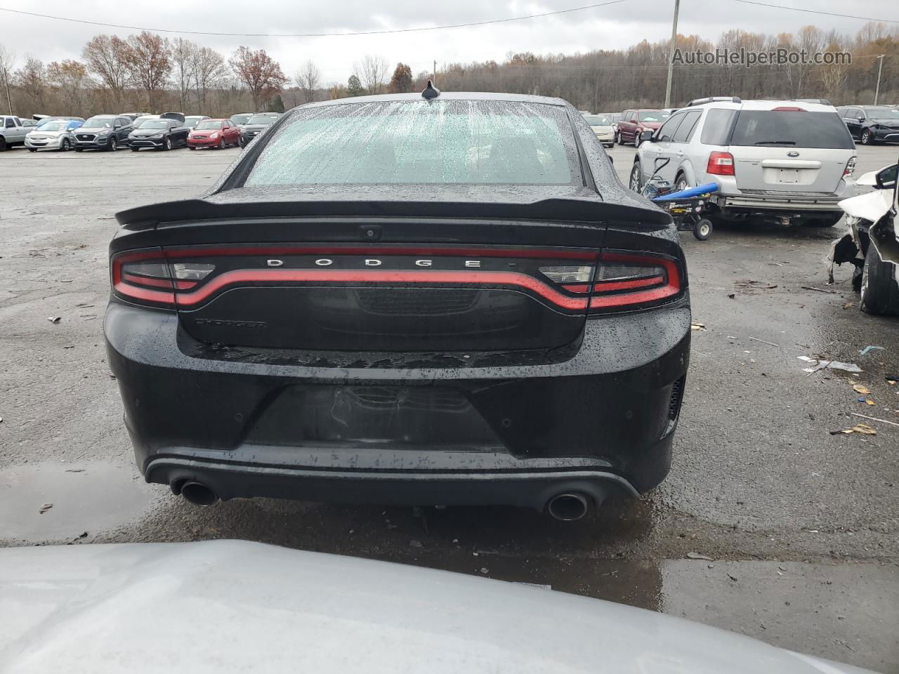 2017 Dodge Charger R/t Black vin: 2C3CDXCT4HH643236